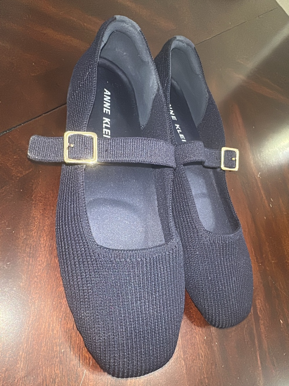Anne Klein Mabel Mary Jane Flat (shoe9)